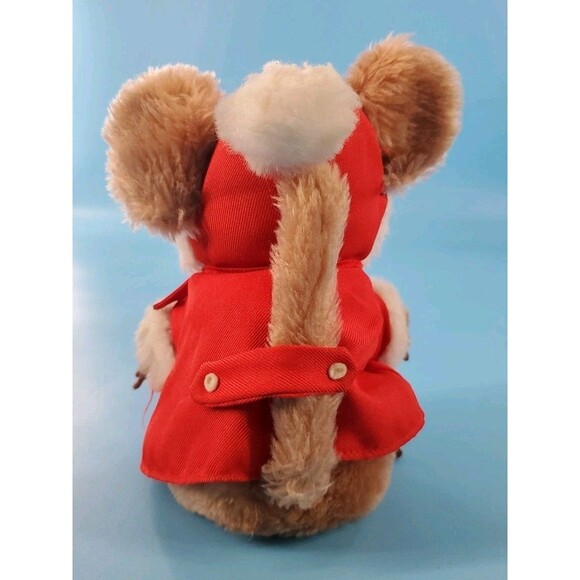 Merry Mouse Christmas Mouse Dakin  Plush Stuffed Animal Priscilla Hillman 1981 - Picture 4 of 11